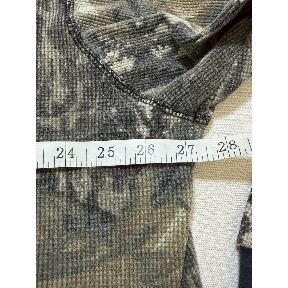 Canyon Guide Outfitters Camo Thermal Shirt Henley Waffle Layered XL Hunting